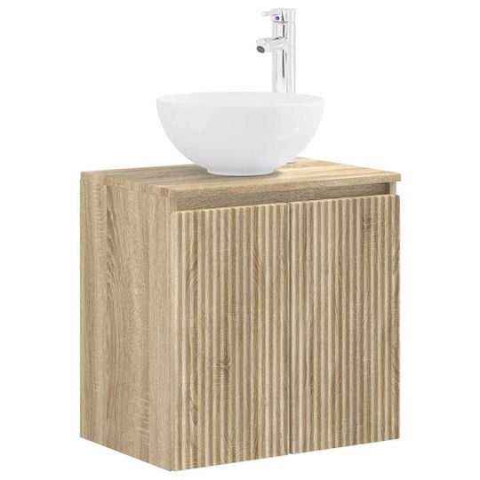 vidaXL Bathroom Vanity Unit Without Sink W49.5xD35xH63cm Sonoma Oak