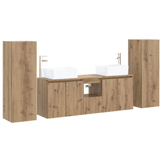 vidaXL 3406002 Πάγκος χωρίς Νιπτήρα Μ33xΒ34.5xΥ100cm Δρυς vidaXL 3406002 Πάγκος χωρίς Νιπτήρα Μ33xΒ34.5xΥ100cm Δρυς