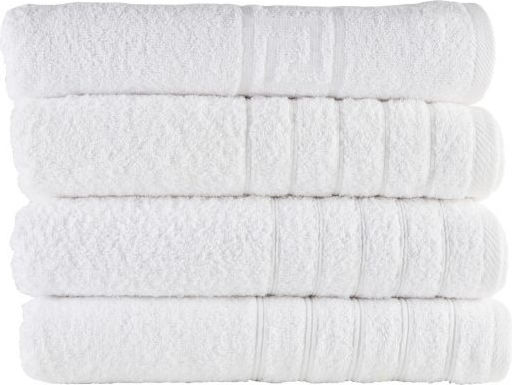 Astron Italy Кърпа За Лице 50x90см Бяла Тегло 450гр/м² Astron Italy Кърпа За Лице 50x90см Бяла Тегло 450гр/м²
