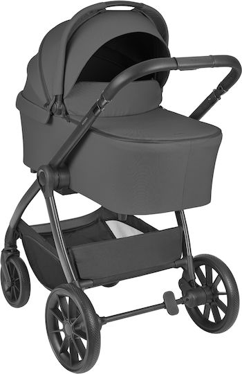 Kikka Boo Modena Reversible 2 in 1 Baby Stroller Suitable for Newborn Grey