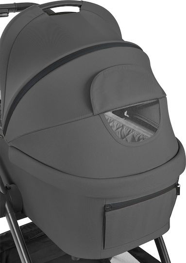 Kikka Boo Modena Reversible 2 in 1 Baby Stroller Suitable for Newborn Grey