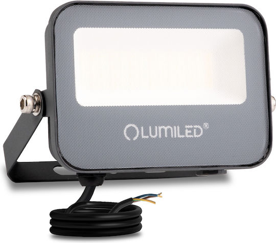 LED Flood Light Trinox 20W 2000lm CCT IP66 Grey Lumiled