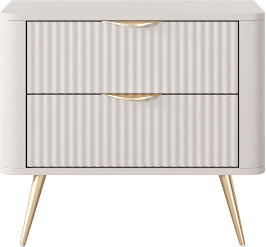 Bedroom Furniture Set Beige 160x200cm 3 Pieces Bedroom Furniture Set Beige 160x200cm 3 Pieces