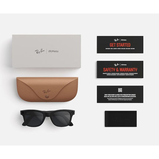 Ray-Ban Ochelari Inteligenți Ray-Ban Meta Wayfarer Gen 2 Rw4012 6628mf Mărimea M 50-22 Wi-fi 6 Bluetooth Cameră Înregistrare Video Asistent Vocal 32gb Flash Lentile Transition Transparent Albastru