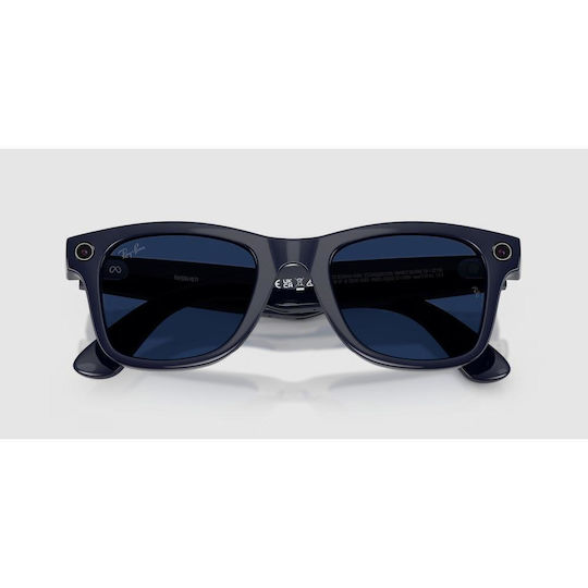 Ray-Ban Meta Wayfarer Gen 2 Rw4012 6628mf 53-22 Ochelari Inteligenți Wi-fi 6 Bluetooth Cameră Înregistrare Video Asistent Vocal 32gb Flash Lentile Transition Transparent Albastru Albastru