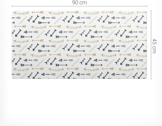 Șervet Decorativ Tipărit Model Săgeată Premium 90x45 Cm