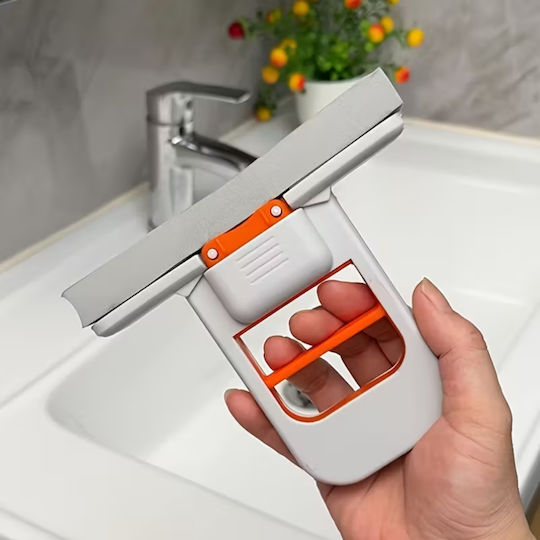 Mini Handheld Foldable Mop Automatic Wringing – Sponge for Counter Window Bathroom & Car Dry & Wet Cleaning