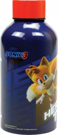 Gim Hedgehog Hedgehog Kids Water Bottle Made of Aluminium Multicolour 500ml