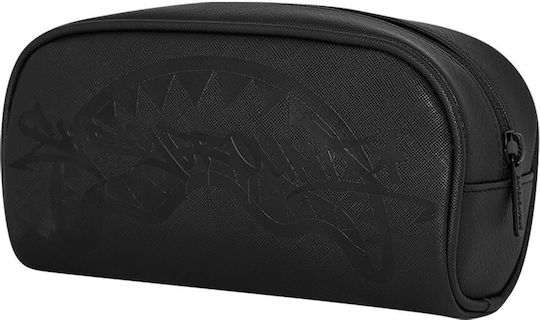 Sprayground Lux Black Ghost Drip Pencil Case Cylinder Lux Black Ghost Drip
