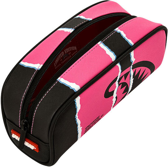 Sprayground Shark Central Split Vision Pencil Case Cylinder Shark Central Split Vision