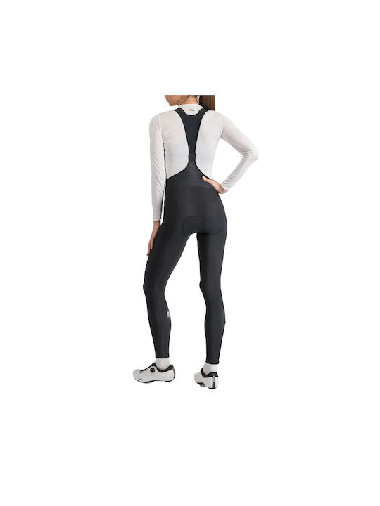 Sportful Pantaloni De Ciclism Pentru Femei Cu Bretele Negri