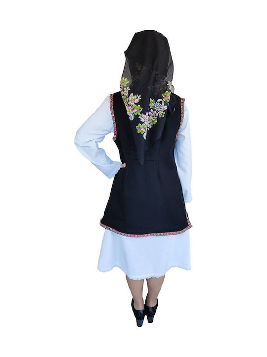 Traditional Epirus Costume with 3 Rows Necklace