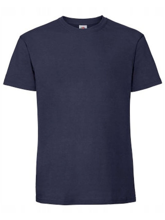 Fruit of the Loom Unisex Werbebekleidung T-Shirt Kurzärmelig Marineblau