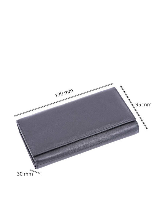Set cadou Portofel femei + Portofel bărbați Negru Piele Naturală Reset-manu