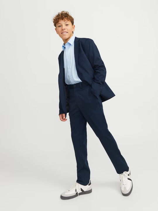 Set Pentru Copii Cu Pantaloni și Haină De Vară 2 Buc Dark Navy Jjejaxon