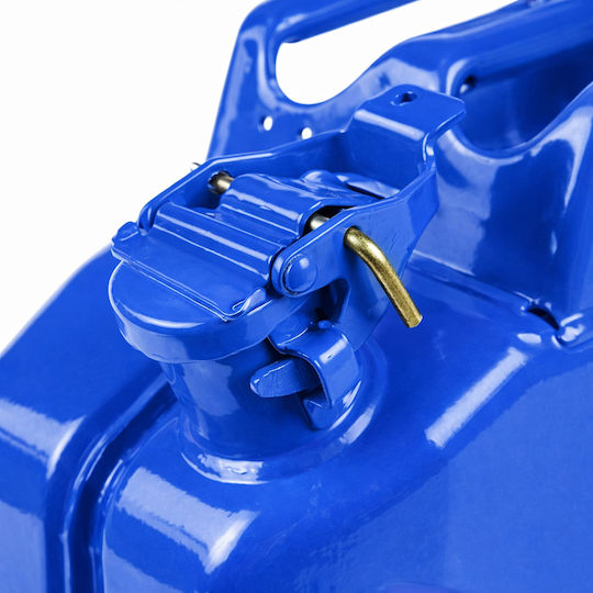 Kraftstoffkanister Aus Stahlblech Kapazität 20l Blau Valpro