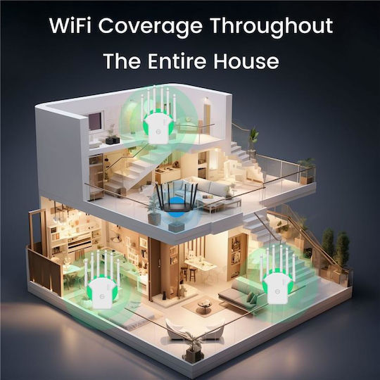 08UNI5533 WiFi Extender 1200Mbps