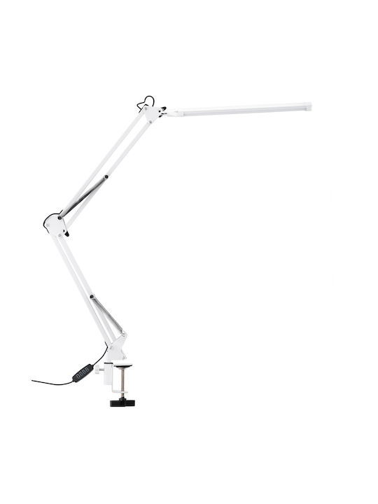 Table LED Lamp Cosmi 8w Cct Usb Brightness Adjustment White Illuminated Base