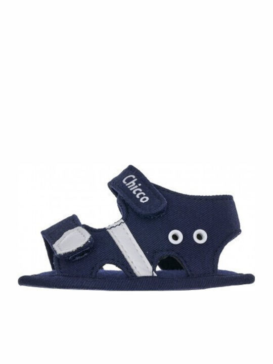 Chicco Soft-Sole Baby Sandals Navy Blue Chicco Soft-Sole Baby Sandals Navy Blue