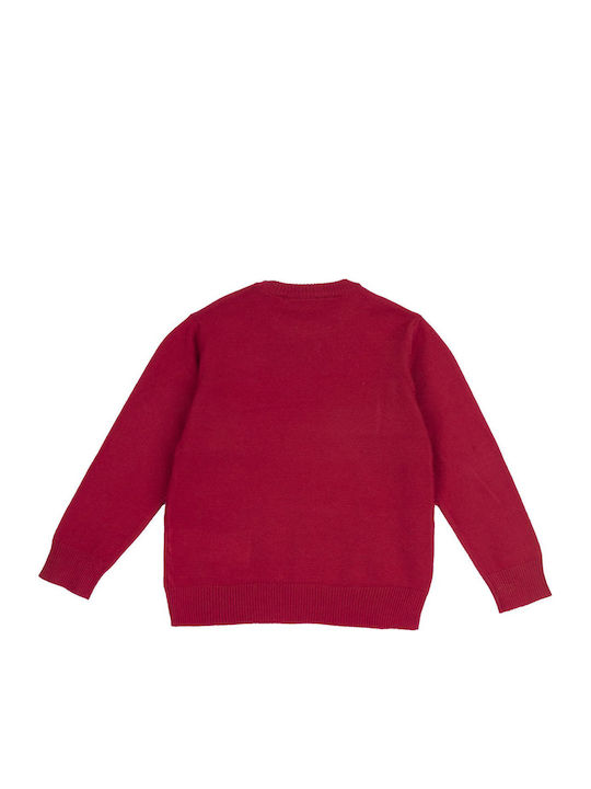 Kinderoberteile Langärmelig Roter Pullover