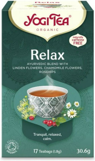 Yogi Tea Relax Kräutermischung Bio-Produkt 17 Taschen 30.6g