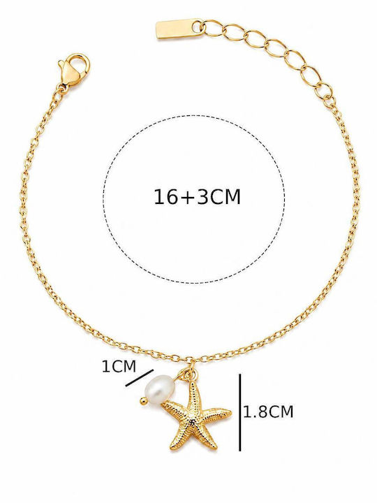 Women's Pearl Bracelet 16cm
