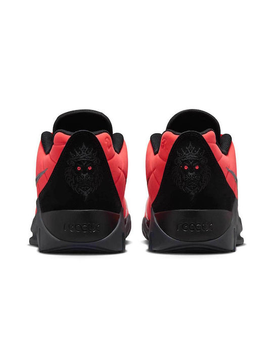 LeBron Witness 9 High Basketball Shoes Bright Crimson / Smoke Grey / Black