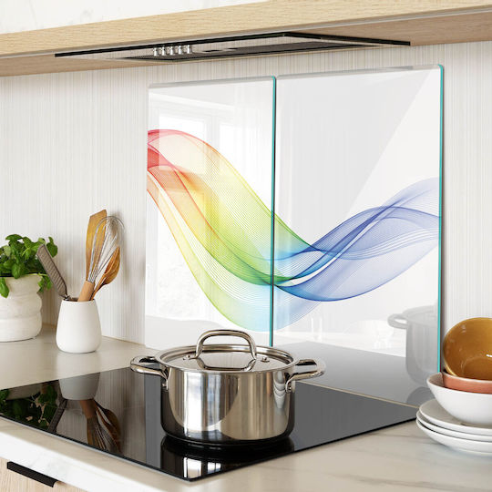 Tulup Schneidebrett Glas Set 52x30cm