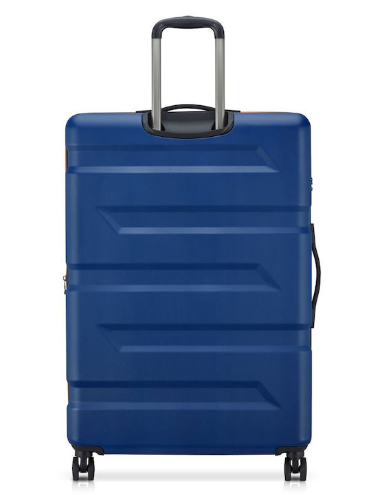 Securitech by Delsey Großer Hartreisekoffer Navy Blau Höhe 81cm
