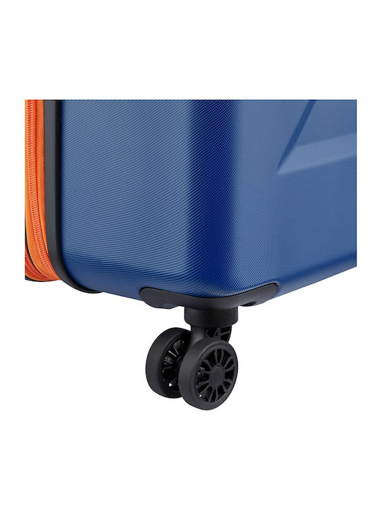 Securitech by Delsey Großer Hartreisekoffer Navy Blau Höhe 81cm