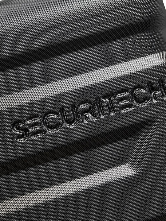 Securitech by Delsey Reisegepäck Kabinen Hart Schwarz Höhe 55cm