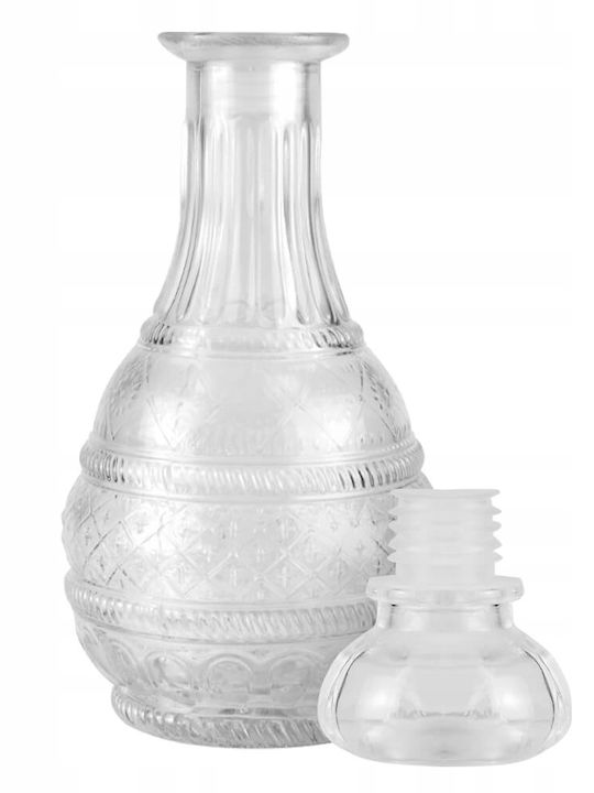 Bimberek Glass Wine Serving Decanter with Stopper Transparent 500ml