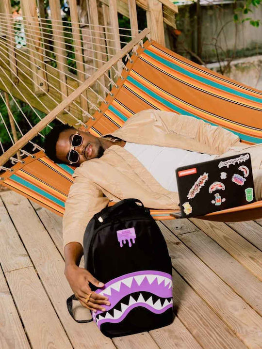 Sprayground Backpack Backpacks SHARK CENTRAL LIGHT PURPLE Sprayground Backpack Backpacks SHARK CENTRAL LIGHT PURPLE