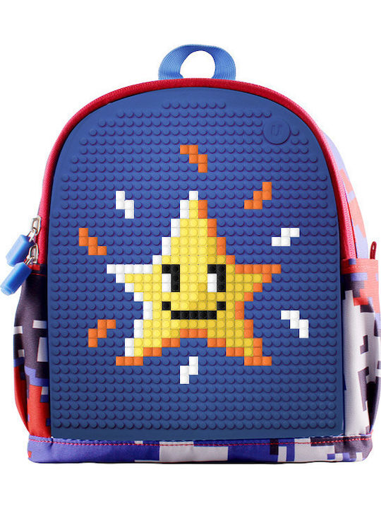 Upixel Ghiozdan De Spate Scoala Primara Albastru 23 x 10 x 29 cm