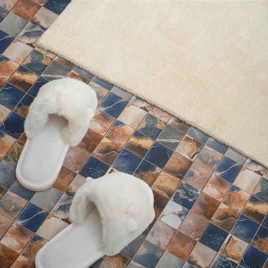 Pvc Tile Set Decorative Mosaic Stone Designs Kitchen Or Bathroom 10x40x20 Cm