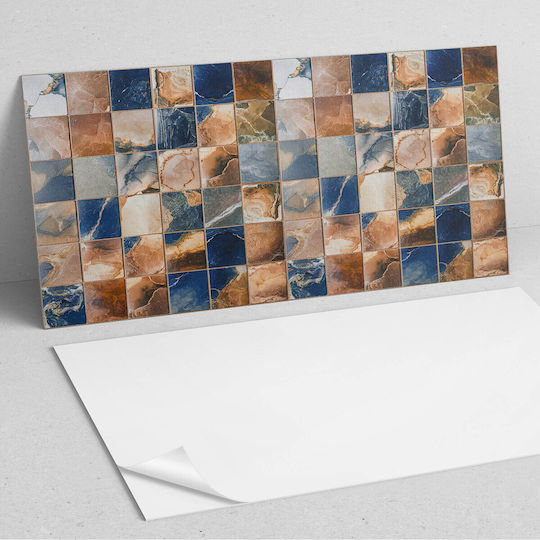Pvc Tile Set Decorative Mosaic Stone Designs Kitchen Or Bathroom 10x40x20 Cm