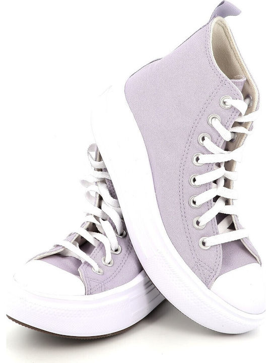 Chuck Taylor All Star Move Kinder Sneaker Hoch Lila