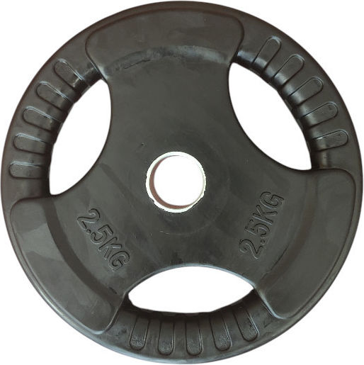 Profit Set of Plates Rubber 1 x 2.5kg Ø28mm with Handles