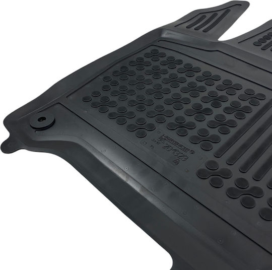 Rubber Car Mats Peugeot 408 2023+ Hybrid Raised Sides Type 4 Pieces Rezaw Plast Rezaw-plast