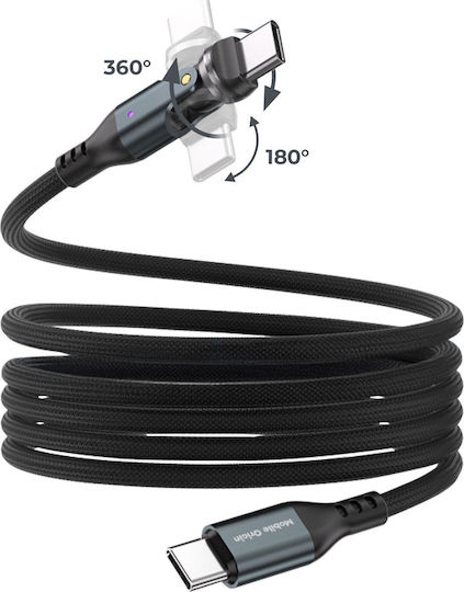 Mobile Origin Cablu USB-C Masculin - USB-C 240W PD Gri 1m MO-MRC-CB14