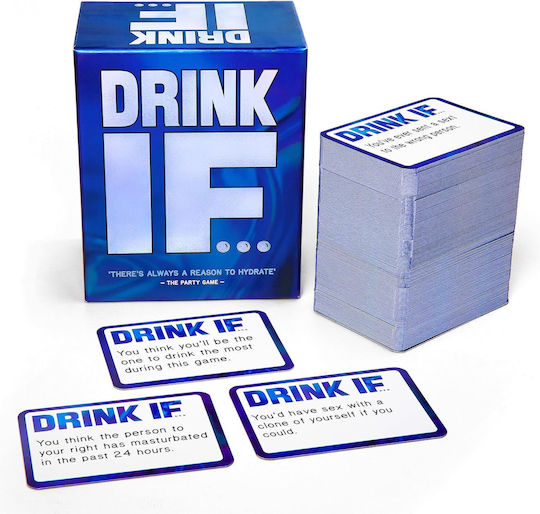 Επιτραπέζιο Παιχνίδι Drink If για 3+ Παίκτες 21+ Ετών DYE-2500 (EN) Dyce Games