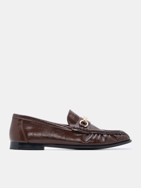 Women's Moccasins In Brown Colour