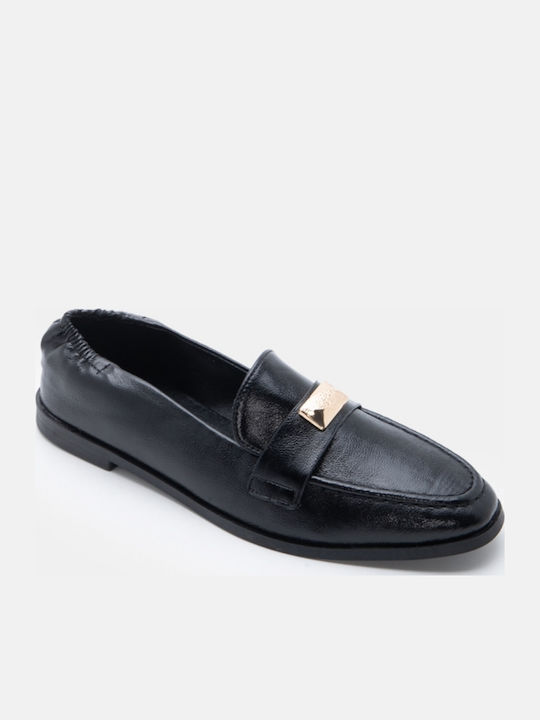 Damen Mokassins in Schwarz Farbe