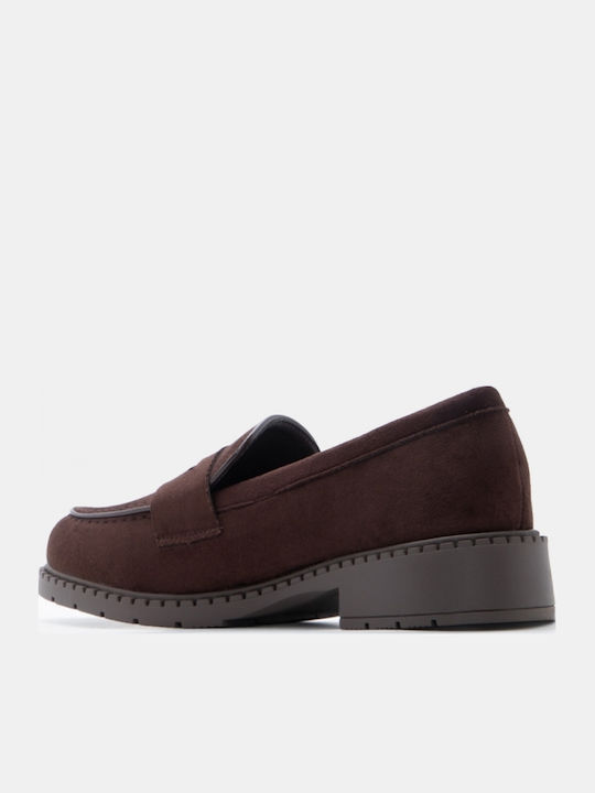 Women's Moccasins In Brown Colour