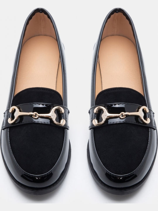 Women's Moccasins In Black Colour