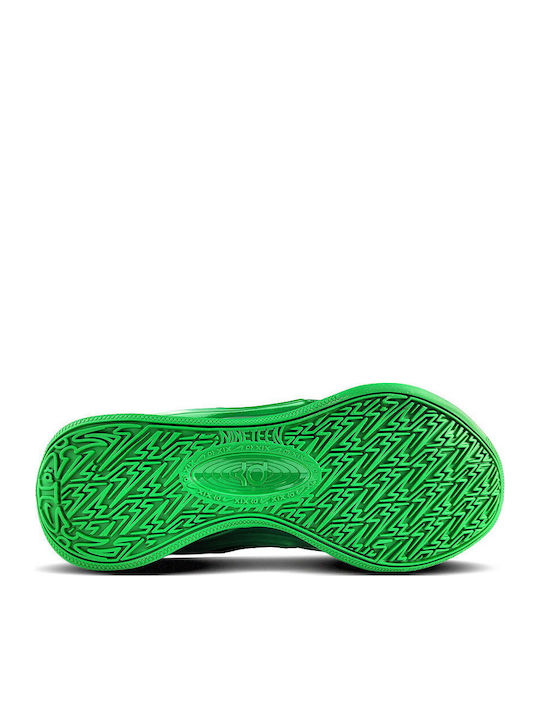 KD19 Candy Paint Green High Basketball Shoes Gorge Green University Gold Stadium Green