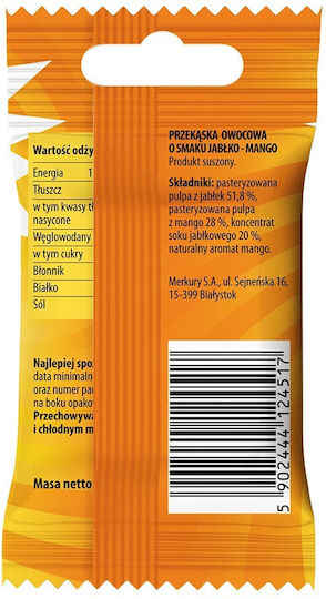Jeleuri Snack de Fructe Bunny Ninja Măr Mango Fără Adaos de Zahăr Vegan 15gr
