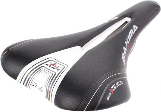 Selle Bassano Maxima Air Neagră Șa Bicicletă