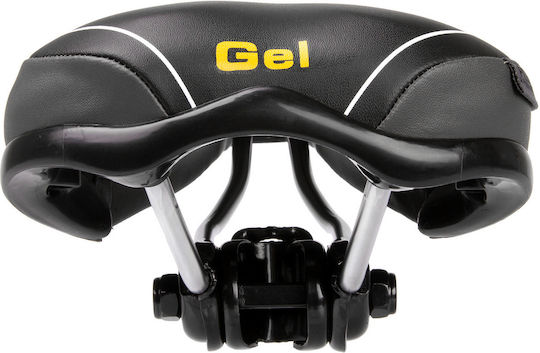 Velo Junior Gel Σέλα Ποδηλάτου Μαύρη με Gel 226 x 150 mm