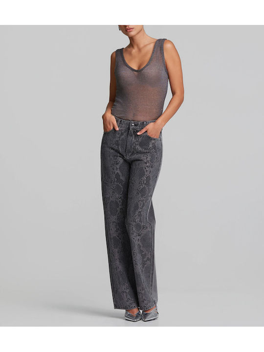 Women's Jean Pants Grey